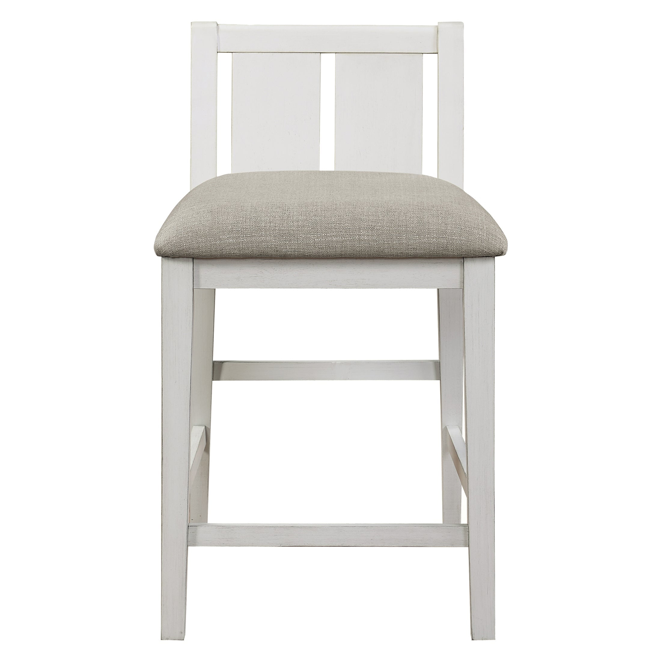 OakvillePark Malbons 3-Piece Pack Counter Height Dining Set, Gray/White
