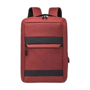 EGNMCR Men Backpack 15.6 In USB Charging Laptop Computer Bag Casual Business B ag