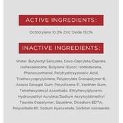 EltaMD UV Sheer Face Sunscreen SPF 50+ No White Cast, Sheer Zinc Oxide Sunscreen for Face & Body, 1.7 oz Tube - Travel Size