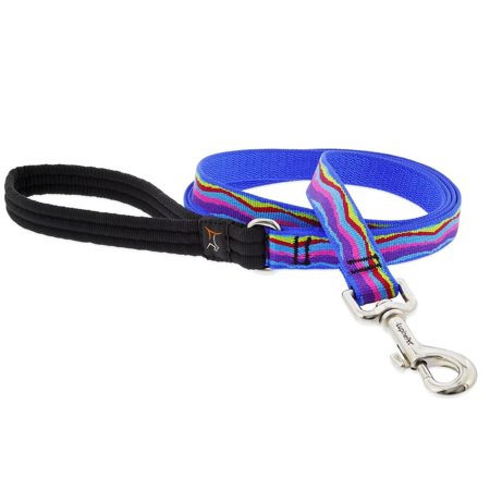 UPC: 0746889688099 | Lupine Original Designs Multicolored Ripple Creek Nylon Dog Leash Medium/Large