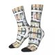 thumbnail image 3 of Plano arquitectónico detallado, diseño de distribución de apartamentos, tema de calcetines, accesorios para calcetines de vestir flexibles para mujeres y hombres, 3 of 4