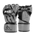 thumbnail image 3 of Guantes de MMA Strade Fareast Limited cuero PU kickboxing L Gris, 3 of 8