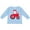 AE-Light Blue, variant on Farming Red Tractor Boys or Girls Long Sleeve Toddler T-Shirt