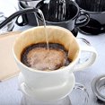 thumbnail image 4 of 100Pcs White Fan?Shaped Disposable Coffee Filter Paper Accessory for Drip Coffee Filter, 4 of 5