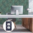 thumbnail image 6 of Yayeee Blank Wall Plate Cover 1-Gang 4.5"x2.7" Home Unused Decorative Outlet, Red and Blue Fireworks Pattern, 6 of 7