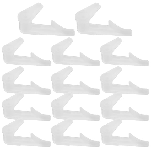 VORCOOL 30pcs Clip Light Fixture Ceiling Light Lampshade Buckles Plastic Prevent Detachment For Indoor Lighting