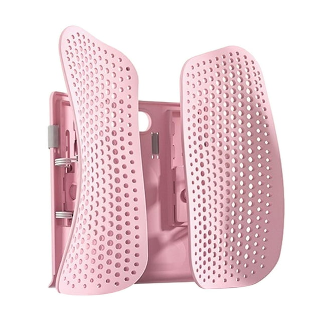 Back Support Cushion ,Desk Chair Back Cushion ,Breathable Chair Pad Back Support Pink