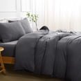 thumbnail image 2 of Duvet Cover Queen Piece Prewashed Ultra Soft Queen Bedding Set Features Zipper Closure and Corner Ties Includes Duvet Cover x & Pillowcases No Comforter, 2 of 7