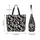 thumbnail image 5 of Disketp Daisies Flowers Bolsa Tote Estampada para Mujer, Bolso de Hombro y de Mano para Compras y Viajes, 5 of 8