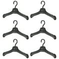 thumbnail image 4 of Doll Hangers Plastic Black for Organizing Doll Clothes 60Pcs, 4 of 8
