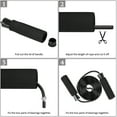 thumbnail image 4 of Rodillo Abdominal TOMSHOO 5-In-1 AB Wheel Roller Kit con Push-Up Bar Cuerda para saltar Pinza de man Tomshoo Rodillo Abdominal, 4 of 7