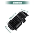 thumbnail image 6 of Unique Bargains Car Front Right Dash Air Vent for NISSAN TITAN0 2004-2006 No.68420-7S000 Black, 6 of 6