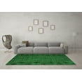 thumbnail image 3 of Ahgly Company Indoor Rectangle Abstract Green Modern Area Rugs, 5' x 7', 3 of 4