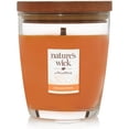 thumbnail image 1 of WoodWick Nature's Wick Orange Papaya Scented Candle, 10oz with Wooden Lid, Crackles at it Burns, Fall, 1 of 4