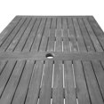 thumbnail image 4 of Vifah Renaissance 7-Piece Wood Patio Rectangular Table Dining Set V1297SET30, 4 of 6