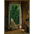 thumbnail image 2 of D'Ancona Vito Window Overlooking The Apple Orchard 1873 19Th Century Oil On Canvas Italy Tuscany Florence Private Collection (598787) Everett CollectionMondadori Portfolio Poster Print (18 x 24), 2 of 2