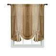 thumbnail image 5 of Achim Ombre Striped Modern Window Tie-Up Shade, 50" x 63", Sandstone, 5 of 5