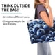 thumbnail image 2 of Balery Blueberry Bolsa Tote Estilo Estético con Cremalleras, Bolsa de Hombro, Bolsa de Compras Grande y Plegable, 2 of 8