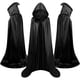 thumbnail image 2 of Capa de vampiro para adultos y niños, capa con capucha negra y roja, disfraces de fiesta de Carnaval de Halloween, ropa para hombres y mujeres, 2 of 4