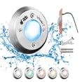 thumbnail image 1 of 1 Lámpara LED Sumergible Para Alberca de nicho o sobreponer ADS MINI SPA 20W 12CM Azul, 1 of 4