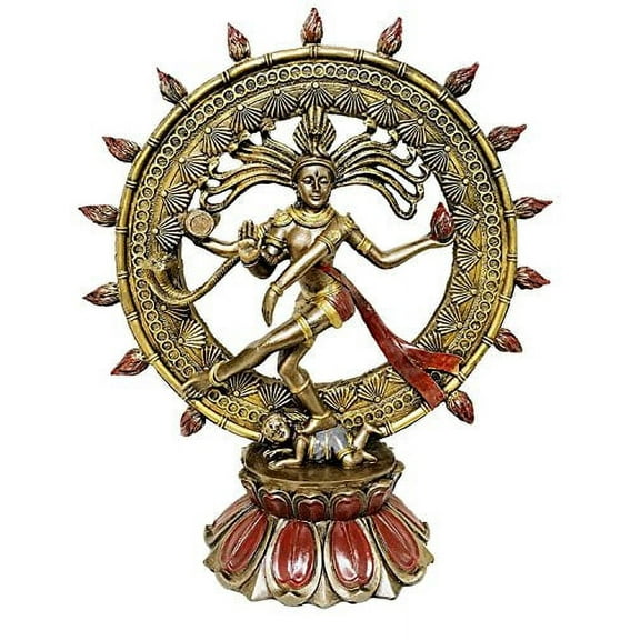 Large Shiva Nataraja Statue Cosmic Divine Dancer Sabesan Liberator of Souls Eastern Enlightenment