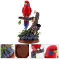 thumbnail image 3 of 1pc Kid Toy Chirping Bird Sparrow Home Ornament Real Singing Sounds Movement Battery Operated Not Included (Random Color), 3 of 3