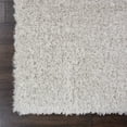 thumbnail image 4 of Nourison Ultra Plush Shag Solid Light Grey 2'2" x 3'9" Area Rug, (2x4), 4 of 8