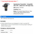 thumbnail image 2 of Speedometer Transmitter - Compatible with 1999 - 2008 Ford F-450 Super Duty 2000 2001 2002 2003 2004 2005 2006 2007, 2 of 2