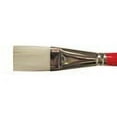 thumbnail image 2 of United White Taklon Brush Short Handle Stroke 3/4", 2 of 2