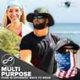 thumbnail image 5 of SA Hunting UV Face Shield 5 Pack: Multipurpose Neck Gaiter for Men and Women, 5 of 10