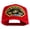 Red, variant on U.S. Marine Corps Korean War Veteran 1950-53 Patched Solid Cotton Twill 5 Panel Prostyle Snap Cap - Navy OSFM