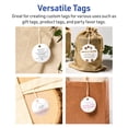 thumbnail image 4 of Avery 2" Diameter Round Tags, Glossy White, 120ct, 4 of 11