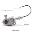 thumbnail image 4 of Jig Heads, 6 Piezas Jig Heads Pesca Anzuelos de Pesca Plantillas de Pesca Mejores en su Clase, 4 of 8