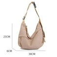thumbnail image 3 of XQWJWLA Crossbody Bag for Women Stylish Casual Corduroy Crossbody with Zipper Closure and Adjustable Strap for Everyday Use and Travel, 3 of 9