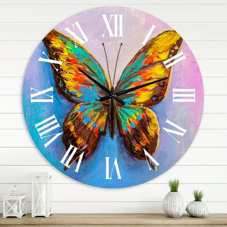 Designart 1 in Quartz Modern/Contemporary Wall Clock