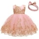 thumbnail image 3 of Vestido CMMCHAAH de encaje rosa para bebé niña, fiesta, 90 cm, 3 of 7