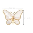 thumbnail image 2 of CHICHUMID Butterfly Enamel Pins Elegant Style Multi Alloy 1Pack for Women, 2 of 8
