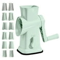 thumbnail image 1 of Roarrave Grater Ultimate Kitchen Ally 5 In 1 Chopper Cheese Grater Hand Crank Vegetable Chopper With Handle Non Slip Suction Base Slicer For Vegetable Shaved Ice, 1 of 9
