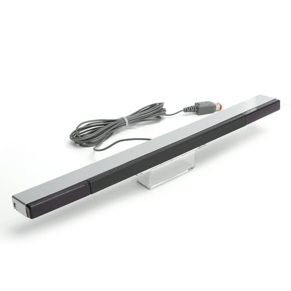Remote Sensor Barfor Wii Console,ABS Silver Motion Sensing Motion Sensor Barfor Wii Console Wired Remote Motion Sensor Bar Top of the Line