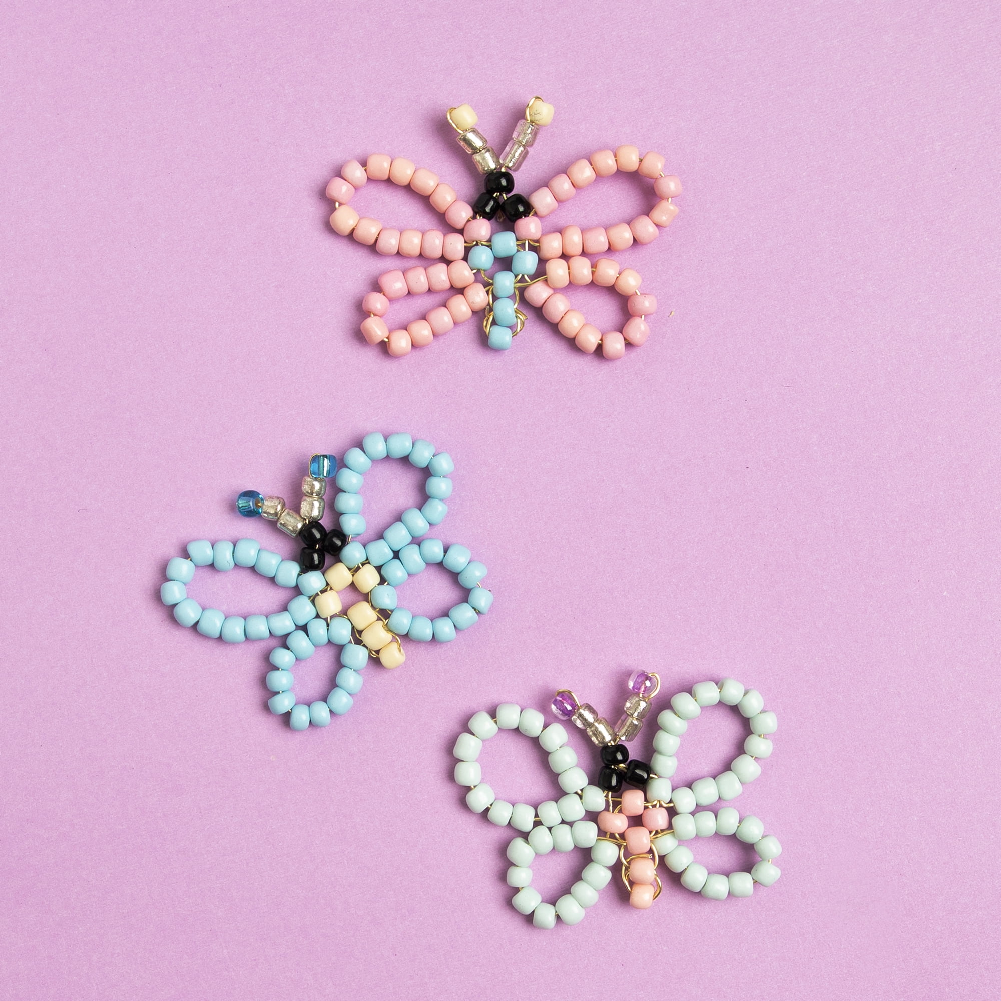 CousinDIY E-Bead Mini Pastel Pony Beads - Soft Trendy Colors