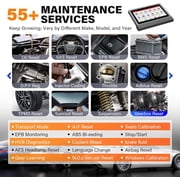 10.1 Bidirectional Scan Too LAUNCH X431 PRO3 V+ 5.0, ECU C0ding, 55+ Services, All Systems Diagnostics, OEM Topology Map