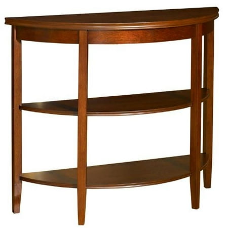 Powell Furniture Shelburne Cherry Demi Lune Console Table From Powell Furniture Shelburne Cherry Demi Lune Console Table