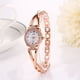 thumbnail image 4 of Pulsera para mujer, regalos para mujer, reloj de pulsera de moda para mujer y niña, reloj de pulsera de aleación de cuarzo para mujer OL., 4 of 4