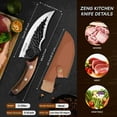 thumbnail image 5 of Handmade Stainless Steel Boning Knife Kitchen Meat Cleaver Outdoor Butcher Knife, 5 of 6