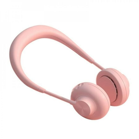 

Shengshi Portable Lazy Sports Halter Fan 2 Fans Mini Hanging USB Rechargeable Cover Halter Sports Aromatherapy Fan Neck Fans Cooling