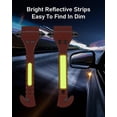 thumbnail image 5 of Car Safety Hammer 4 Pack, Car Window Glass Breaker And Seat Belt Cutter Car Emergency Escape Tool With Light Reflective Tape For Family Rescue, Life S, 5 of 5