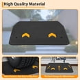 thumbnail image 3 of Rubber Threshold Ramp Doorway, 3" Rise Wheelchair Ramp, Non-Silp Surface, 33000 LBS Capacity, Portable Ramp for Wheelchairs Home Doorways Driveway Curb, 3 of 9