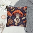 thumbnail image 2 of JEUXUS  Dark Mushroom Dream Forest Throw Pillow Case,Pillow Cover Square Decorative Cushion Covers for Sofa Couch Car Bed Home Outdoor Decoration, 2 of 5