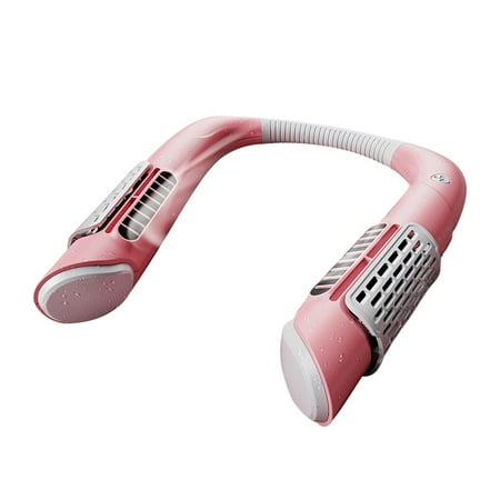 

Neck Fan Mini Fan USB Rechargeable Fan Mute Sports Fans For Home Outdoor