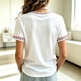 thumbnail image 4 of AHMOMEI Women's 911 25 Year Anniversary American Flag Print We Will Never Forget 911 Shirt Vintage Courage Patriotic Hope 9/11 Memorial Shirt White XXL, 4 of 4